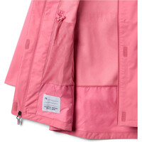 Columbia chaqueta impermeable niño Hikebound Long Jacket vista detalle