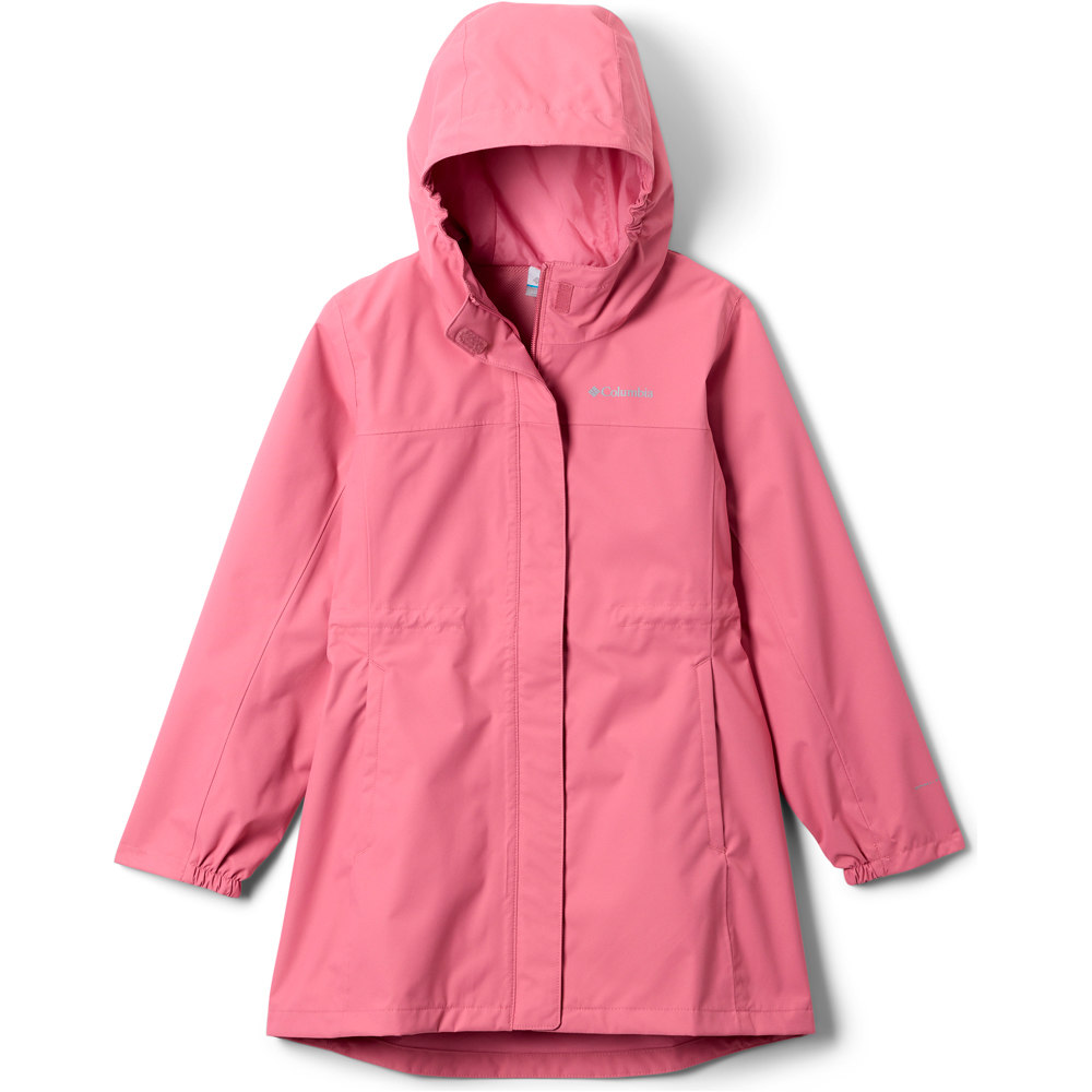 Columbia chaqueta impermeable niño Hikebound Long Jacket vista frontal