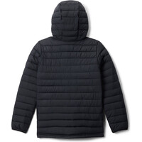 Columbia chaqueta impermeable niño Powder Lite II Hooded Jacket vista trasera