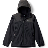 Columbia chaqueta impermeable niño Rainy Trails III Fleece Lined Jacket vista frontal