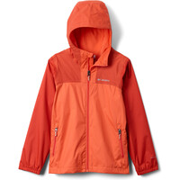 Columbia chaqueta impermeable niño Rainy Trails III Fleece Lined Jacket vista frontal