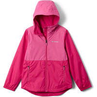 Columbia chaqueta impermeable niño Rainy Trails III Fleece Lined Jacket vista frontal