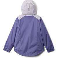 Columbia chaqueta impermeable niño Rainy Trails III Fleece Lined Jacket vista trasera