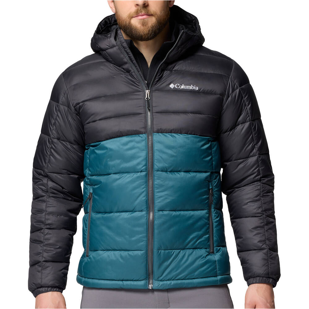 Columbia chaqueta outdoor hombre _3_Buck Butte  II Insulated Hooded Jacket vista frontal
