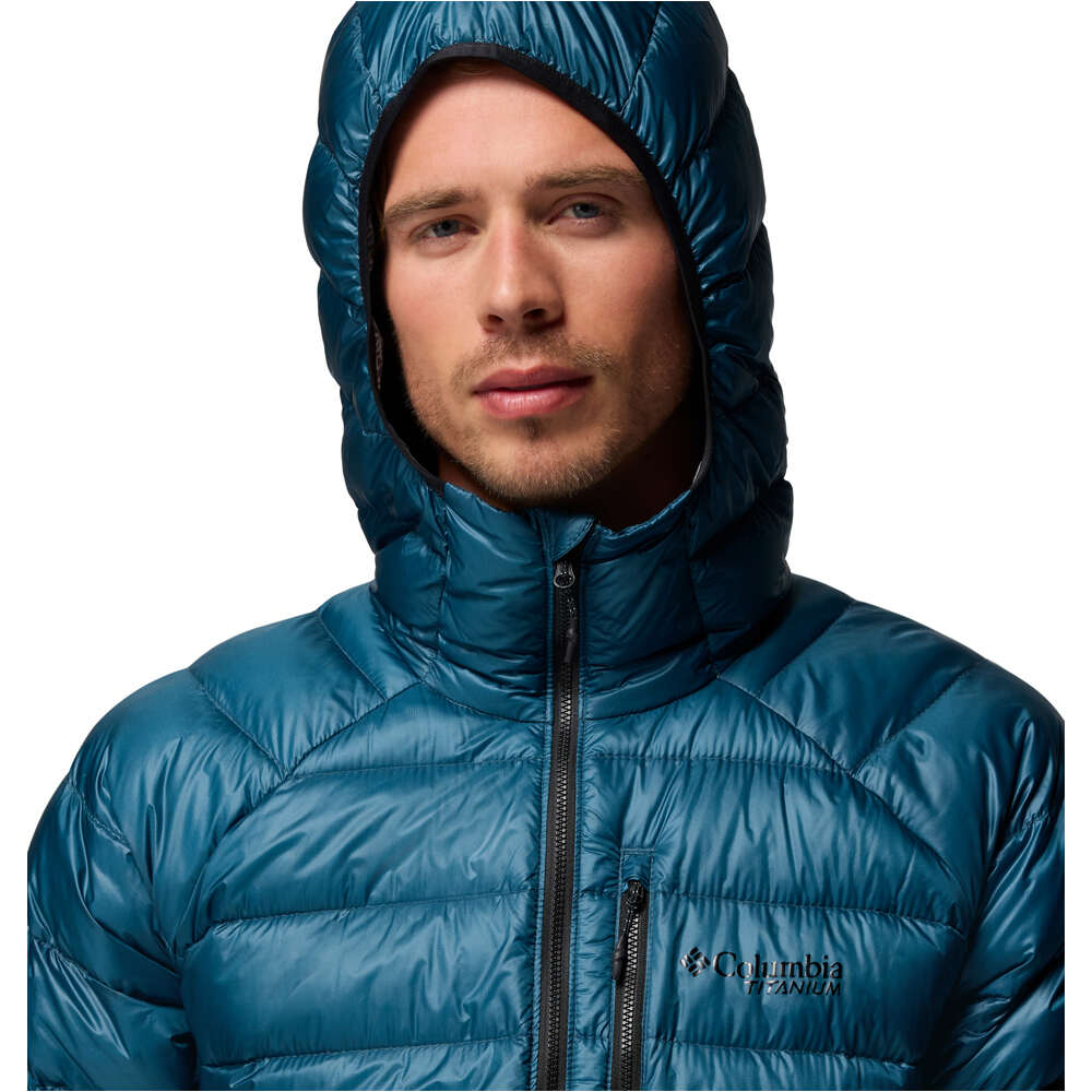 Columbia chaqueta outdoor hombre Arctic Crest Down Hooded Jacket 03