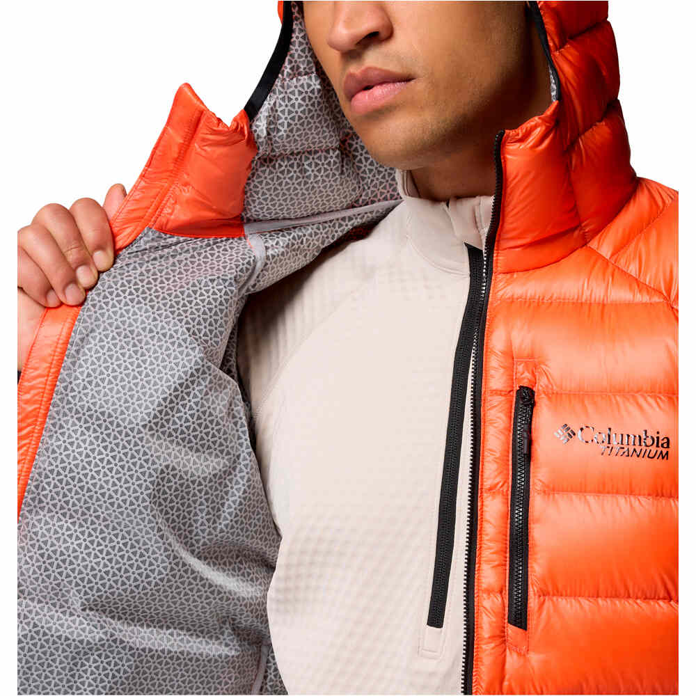 Columbia chaqueta outdoor hombre Arctic Crest Down Hooded Jacket 03