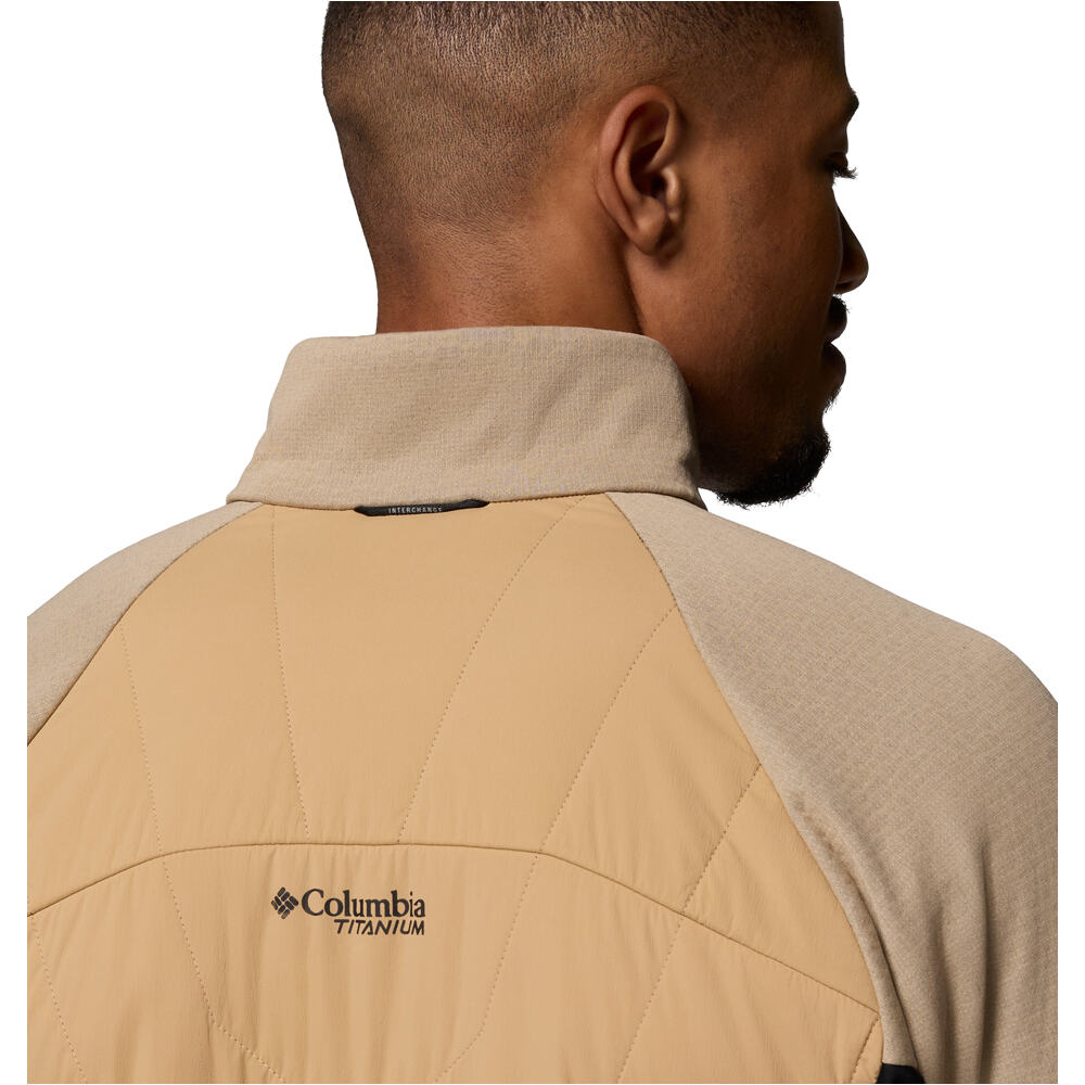 Columbia chaqueta outdoor hombre Arctic Crest Hybrid Full Zip 05