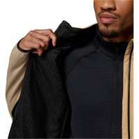 Columbia chaqueta outdoor hombre Arctic Crest Hybrid Full Zip vista detalle