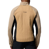 Columbia chaqueta outdoor hombre Arctic Crest Hybrid Full Zip vista trasera