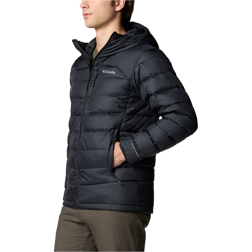 Columbia chaqueta outdoor hombre Autumn Park II Down Hooded Jacket vista detalle