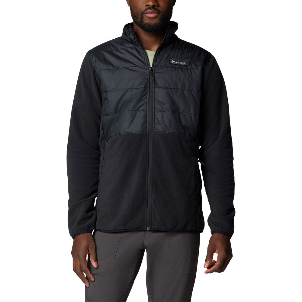 Columbia chaqueta outdoor hombre Basin Butte Full Zip Fleece II vista frontal