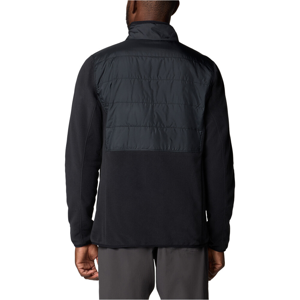 Columbia chaqueta outdoor hombre Basin Butte Full Zip Fleece II vista trasera