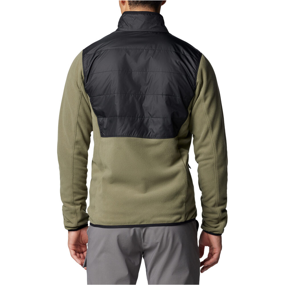 Columbia chaqueta outdoor hombre Basin Butte Full Zip Fleece II vista trasera