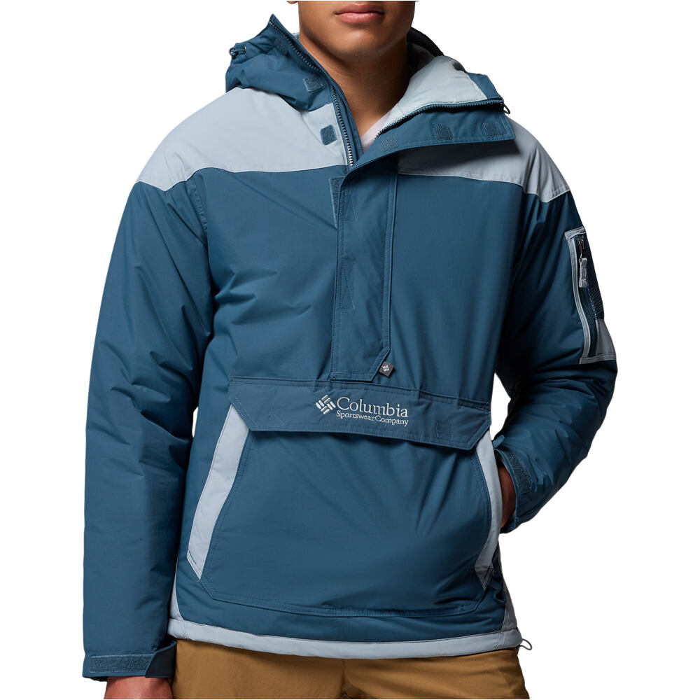 Columbia chaqueta outdoor hombre Challenger II Insulated Pullover vista frontal