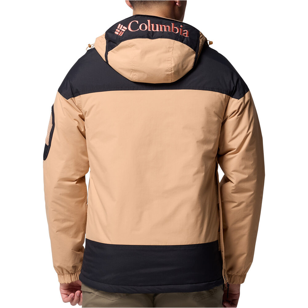 Columbia chaqueta outdoor hombre Challenger II Insulated Pullover vista trasera