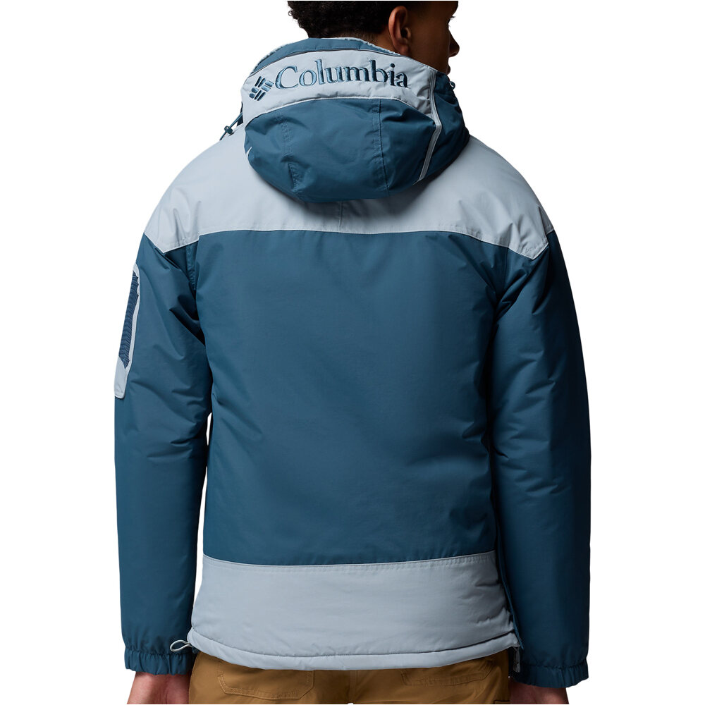 Columbia chaqueta outdoor hombre Challenger II Insulated Pullover vista trasera