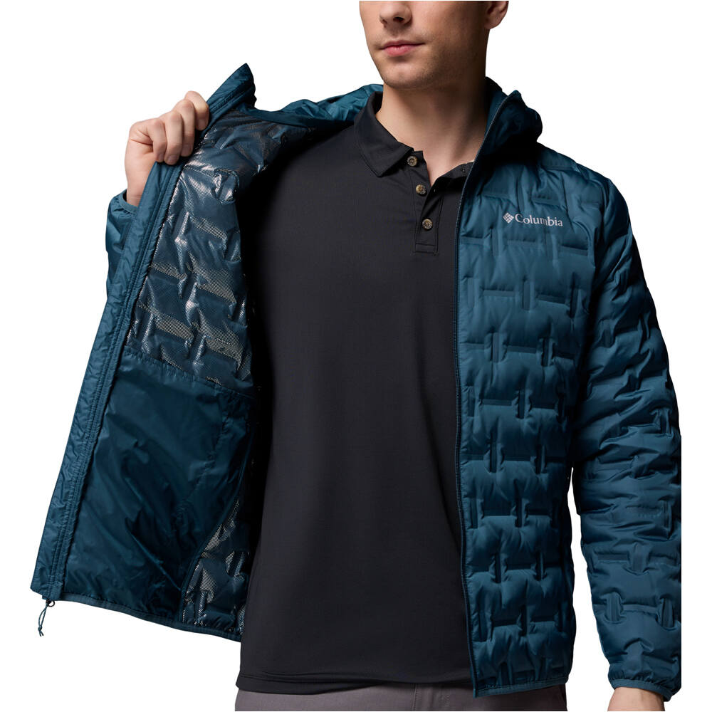 Columbia chaqueta outdoor hombre Delta Ridge II Down Hooded Jacket 03