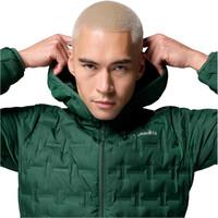 Columbia chaqueta outdoor hombre Delta Ridge II Down Hooded Jacket vista detalle