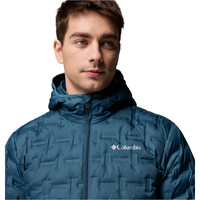 Columbia chaqueta outdoor hombre Delta Ridge II Down Hooded Jacket vista detalle