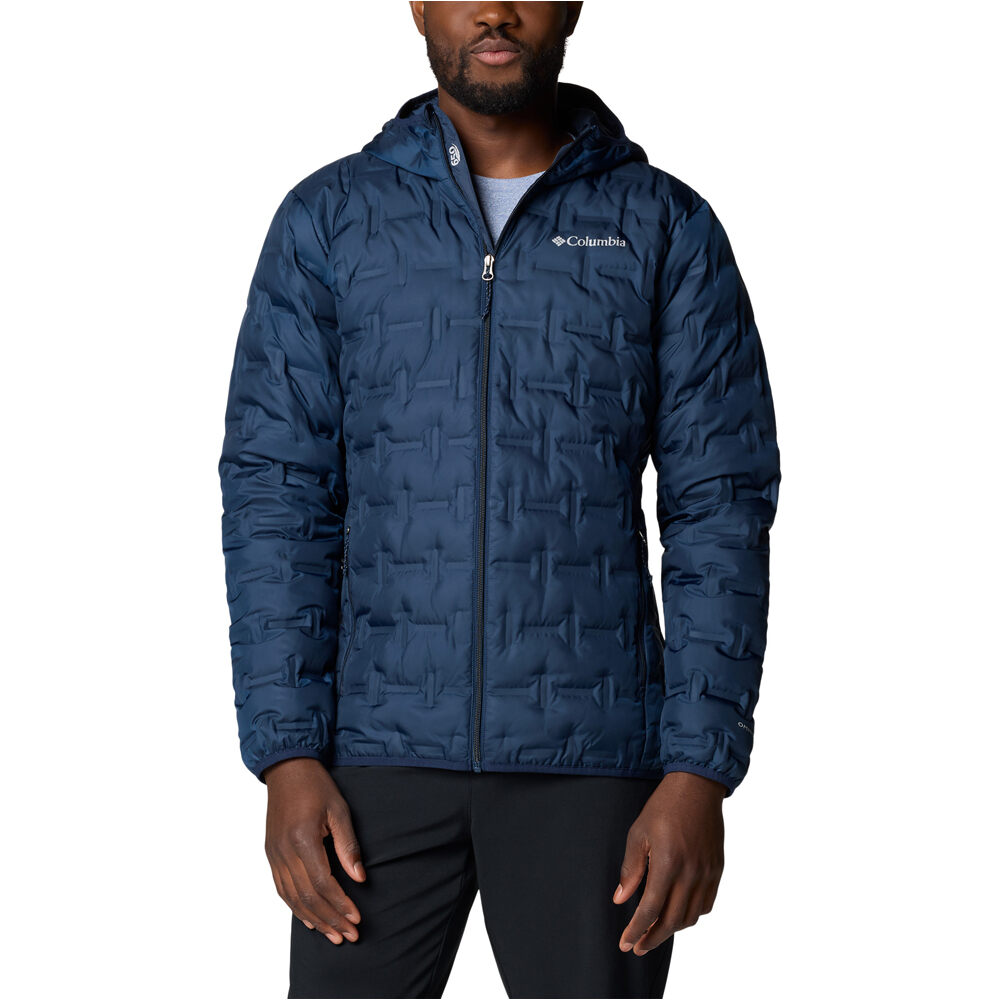 Columbia chaqueta outdoor hombre Delta Ridge II Down Hooded Jacket vista frontal