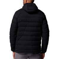 Columbia chaqueta outdoor hombre Drift Peak Stretch Down Hooded Jacket vista trasera