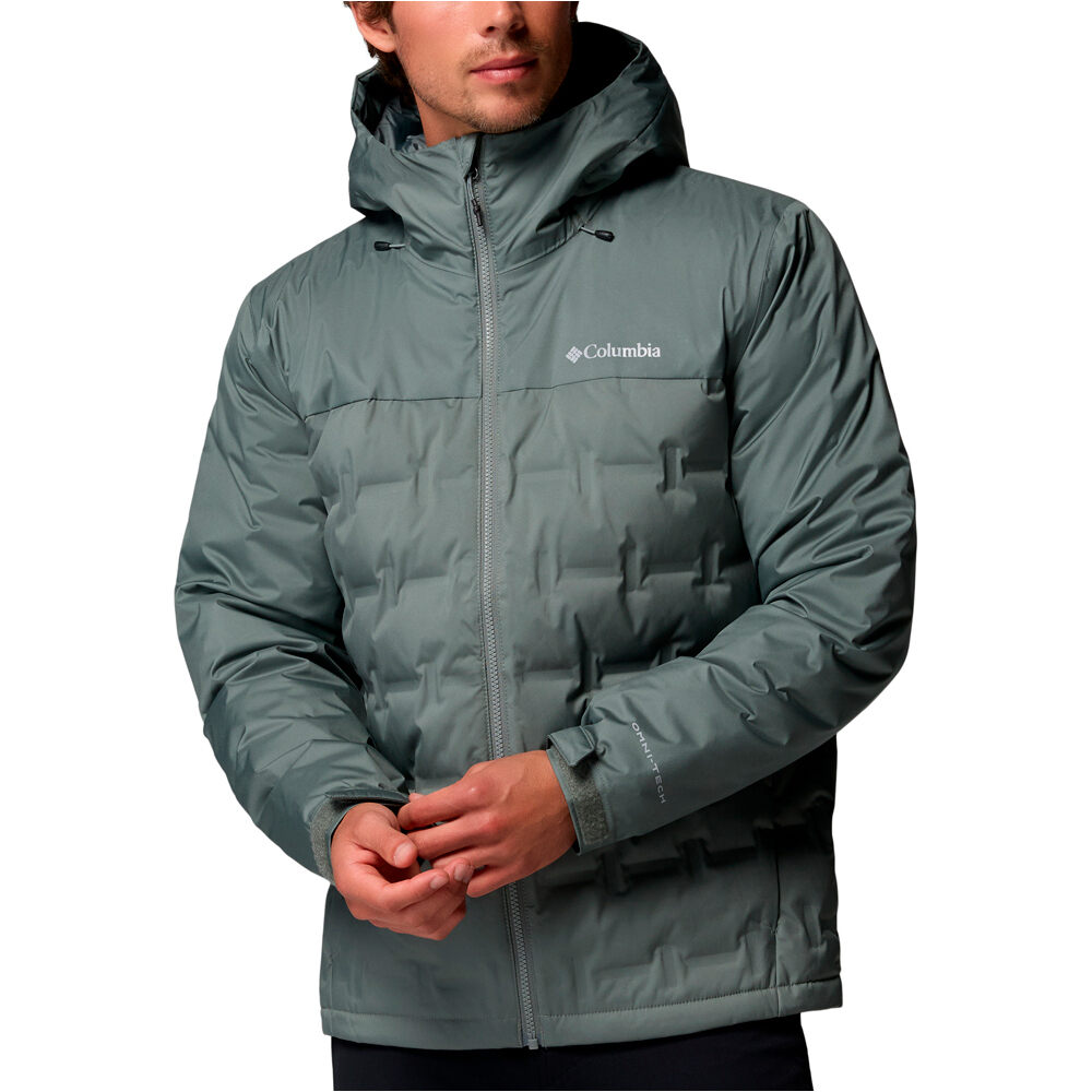 Columbia chaqueta outdoor hombre Grand Trek IV Down Hooded Jacket 03