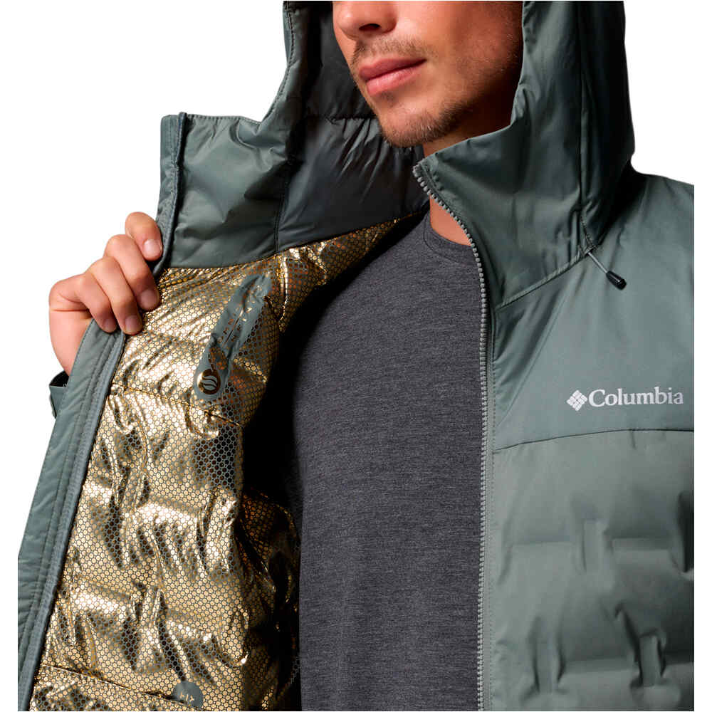 Columbia chaqueta outdoor hombre Grand Trek IV Down Hooded Jacket 04