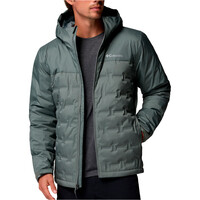 Columbia chaqueta outdoor hombre Grand Trek IV Down Hooded Jacket vista detalle