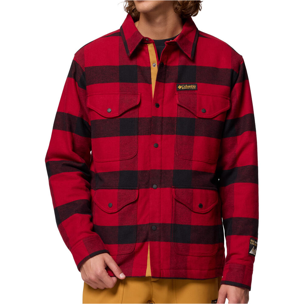 Columbia chaqueta outdoor hombre High Cascades Shirt Jacket vista frontal