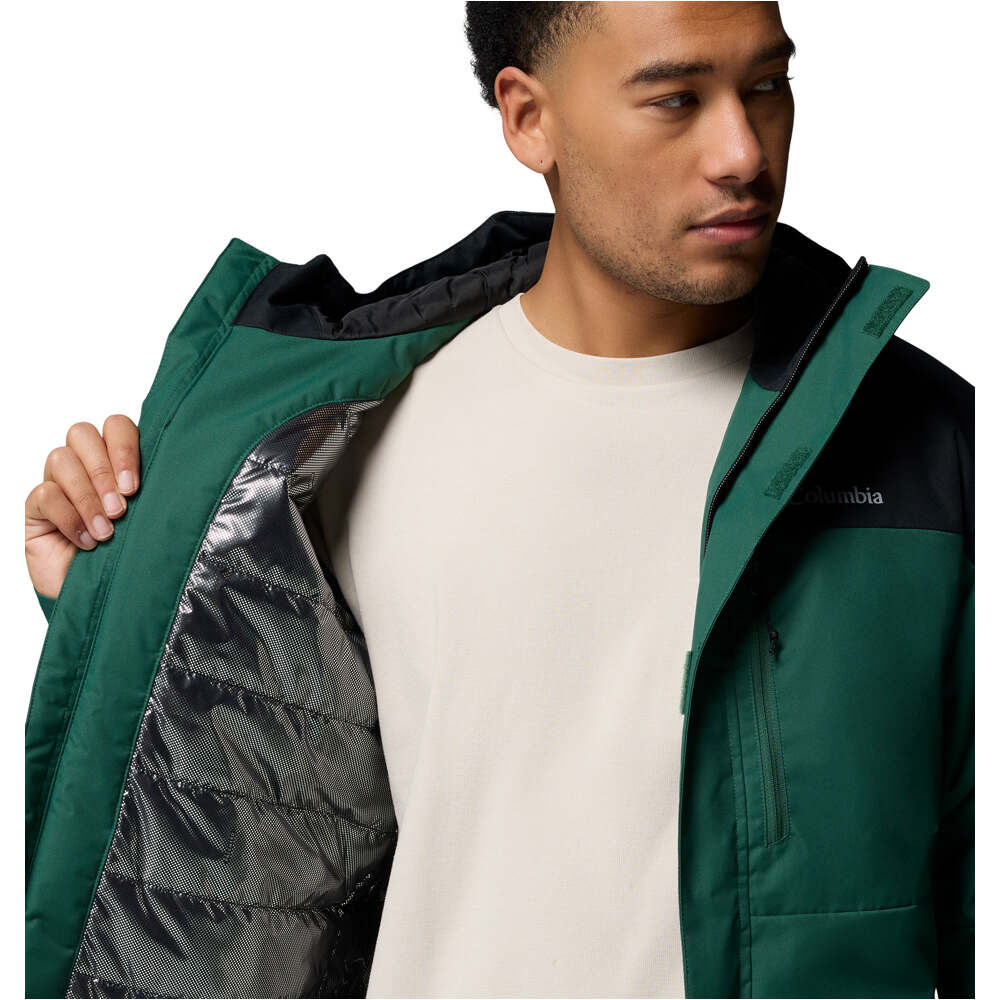 Columbia chaqueta outdoor hombre Hikebound II Insulated Jacket vista detalle
