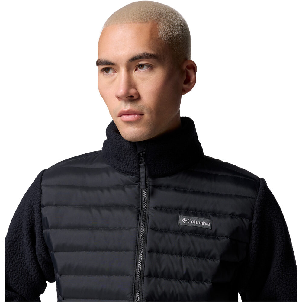 Columbia chaqueta outdoor hombre Juniper Peak Hybrid Jacket vista detalle