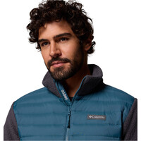 Columbia chaqueta outdoor hombre Juniper Peak Hybrid Jacket vista detalle
