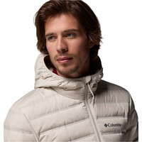 Columbia chaqueta outdoor hombre Lake 22 II Down Hooded Jacket vista detalle
