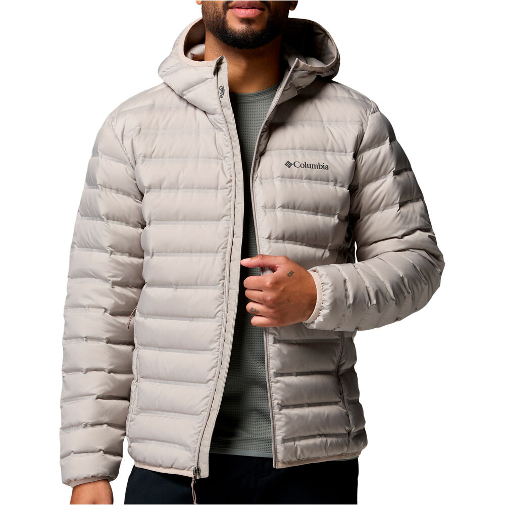 Columbia chaqueta outdoor hombre Lake 22 II Down Hooded Jacket vista detalle