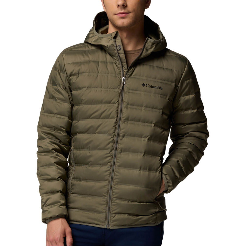 Columbia chaqueta outdoor hombre Lake 22  II Down Hooded Jacket vista frontal