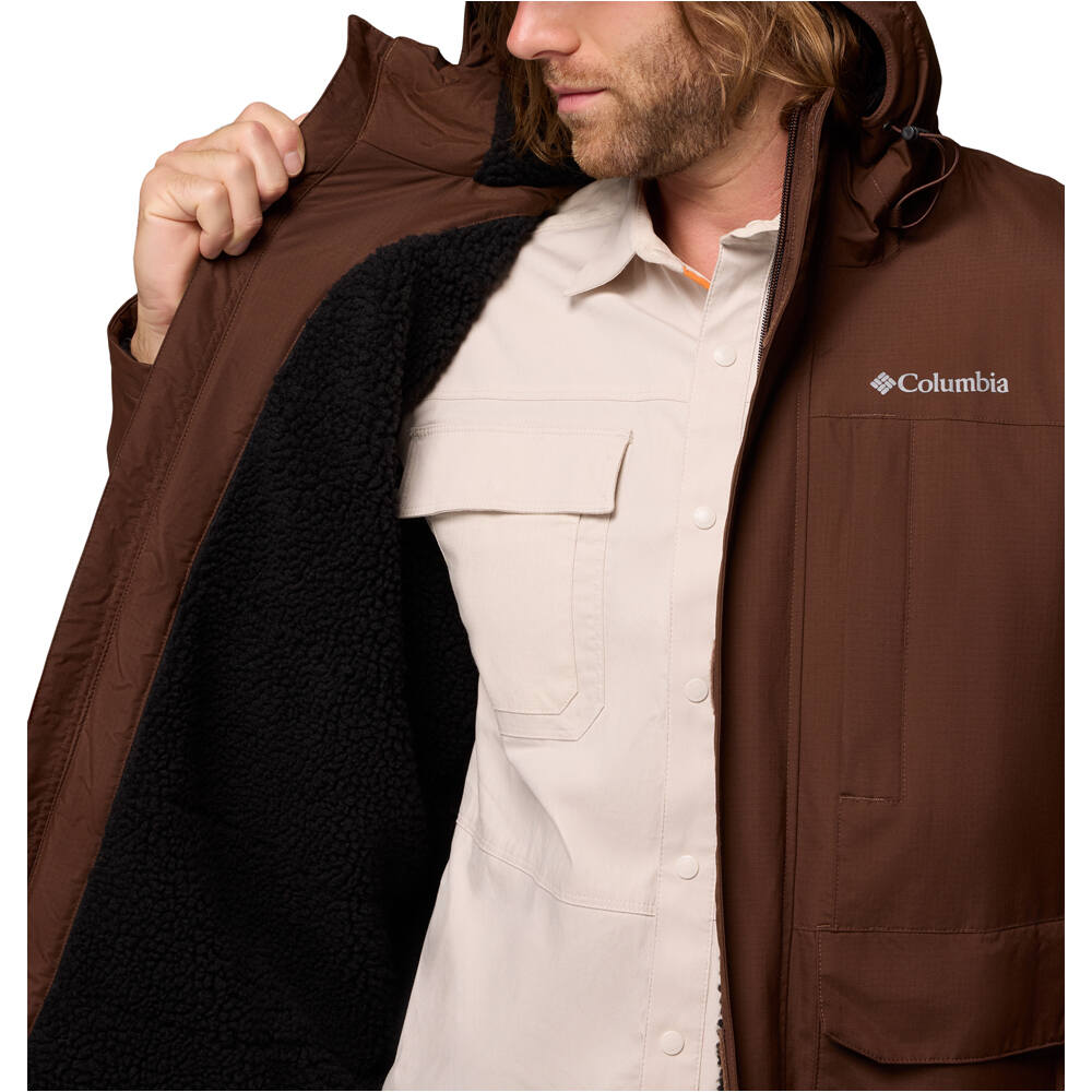 Columbia chaqueta outdoor hombre Landroamer Sherpa Lined Jacket vista detalle