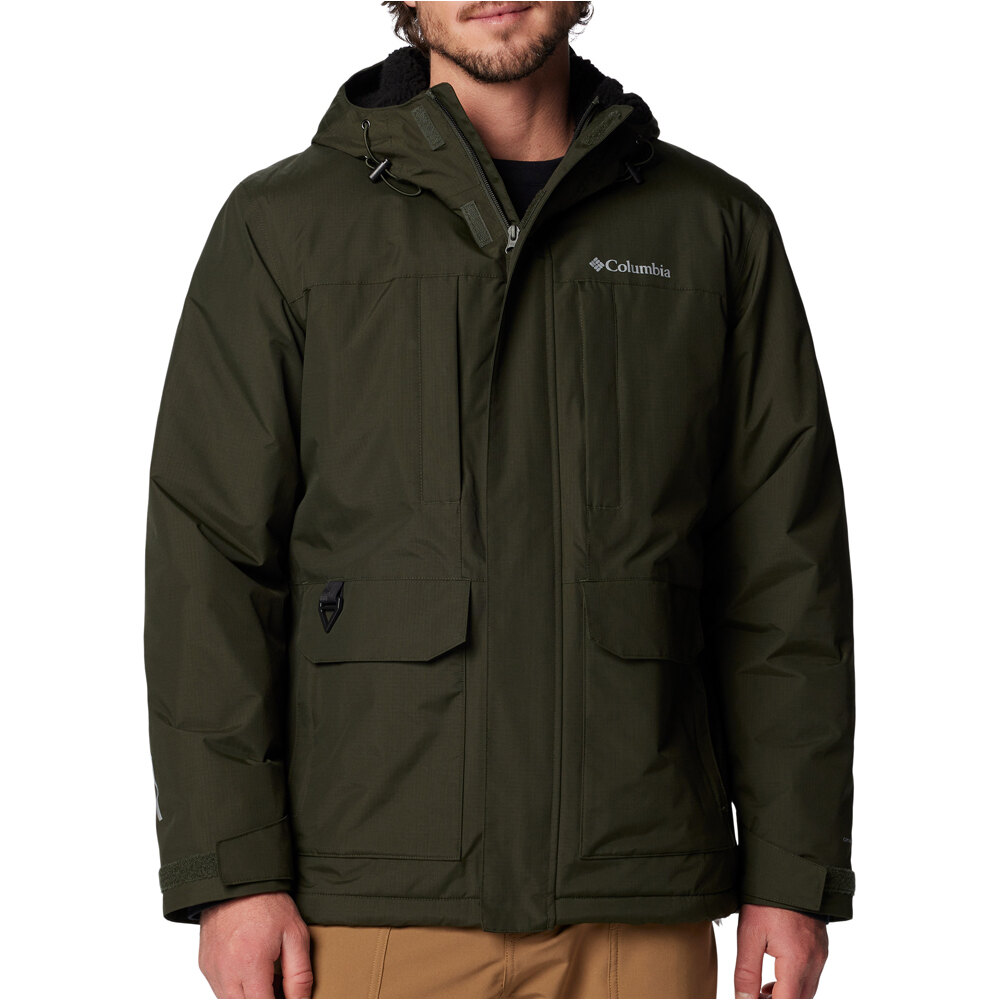 Columbia chaqueta outdoor hombre Landroamer Sherpa Lined Jacket vista frontal