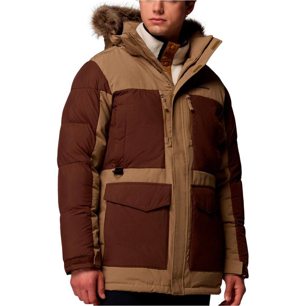Columbia chaqueta outdoor hombre Marquam Peak Fusion II Parka vista frontal