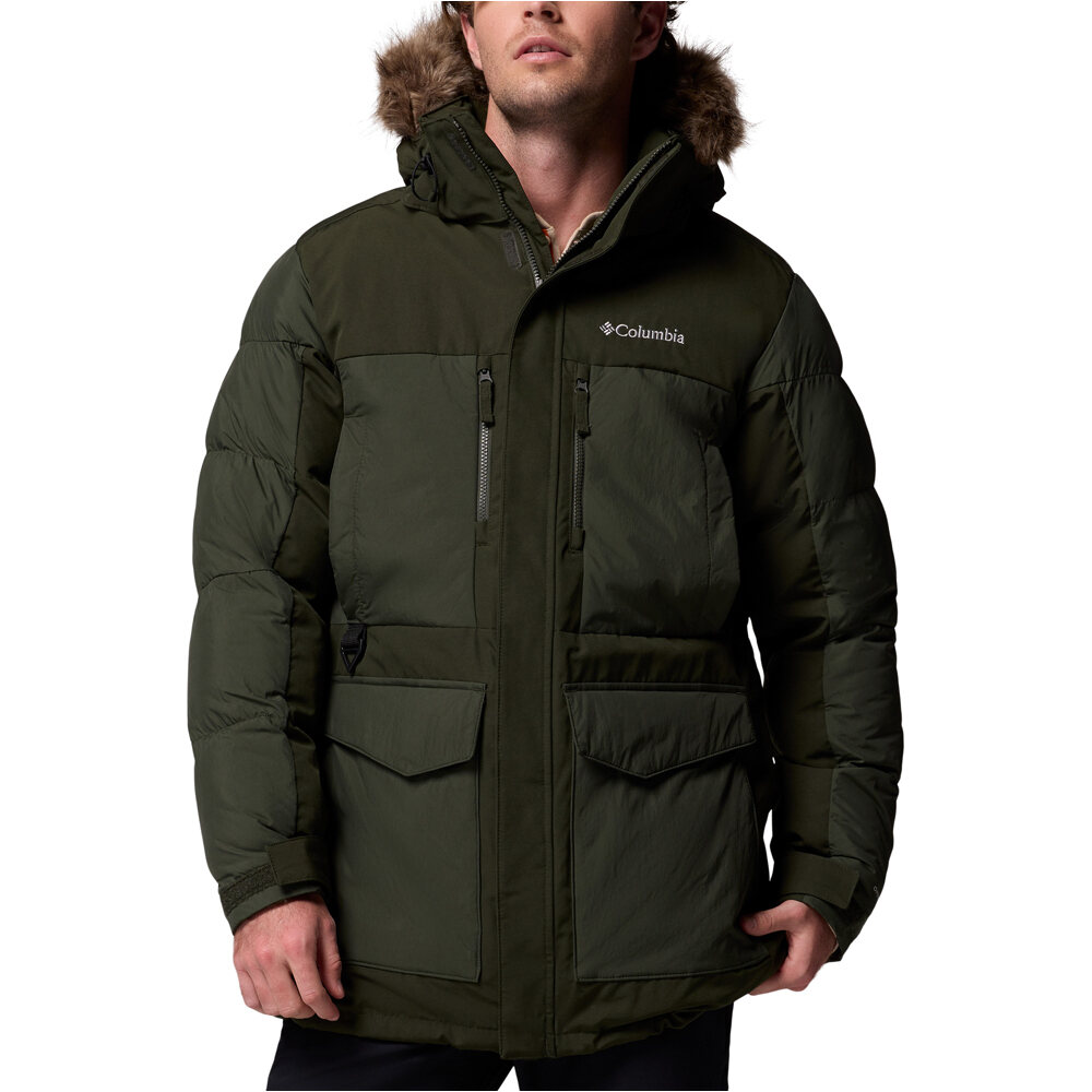 Columbia chaqueta outdoor hombre Marquam Peak Fusion II Parka vista frontal
