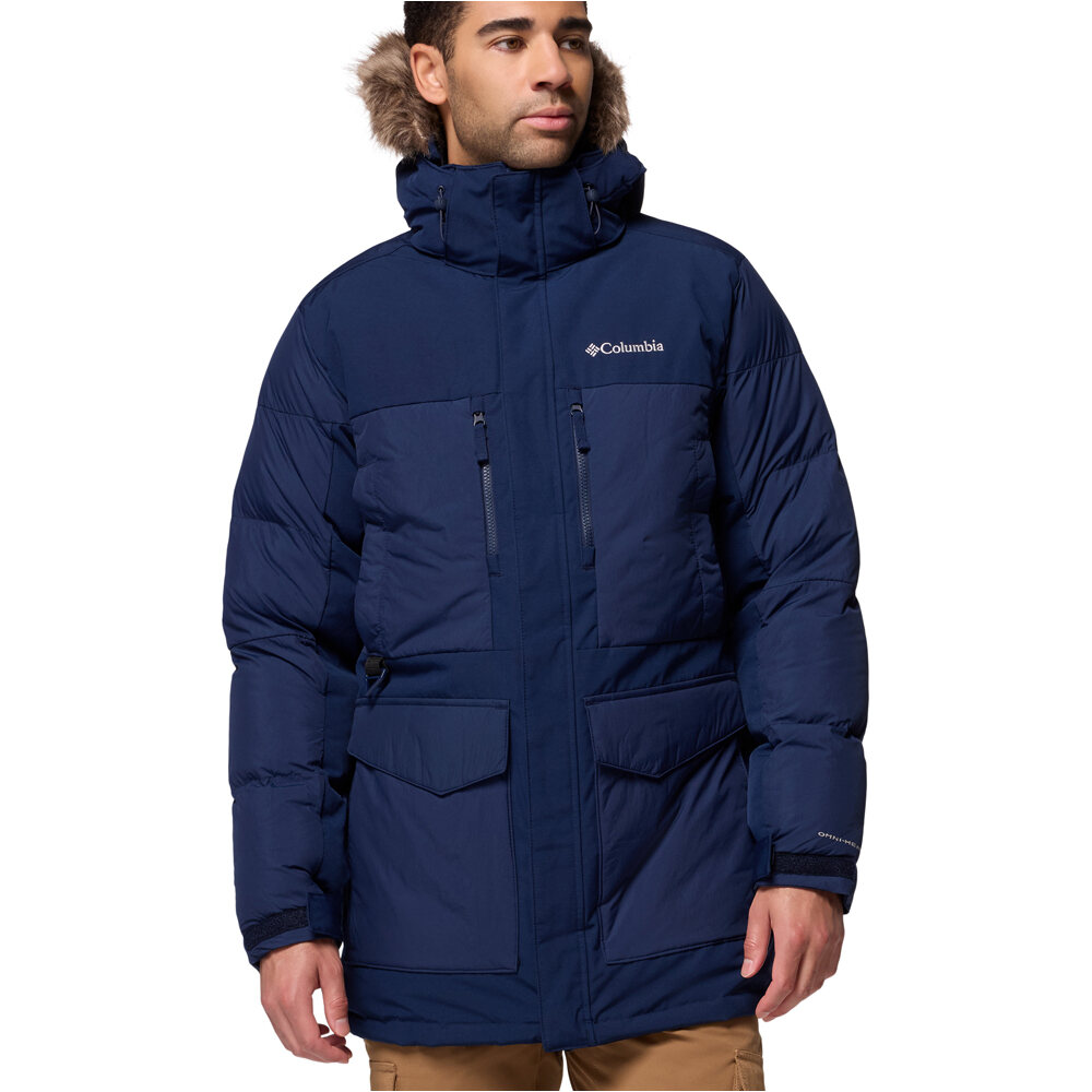 Columbia chaqueta outdoor hombre Marquam Peak Fusion II Parka vista frontal