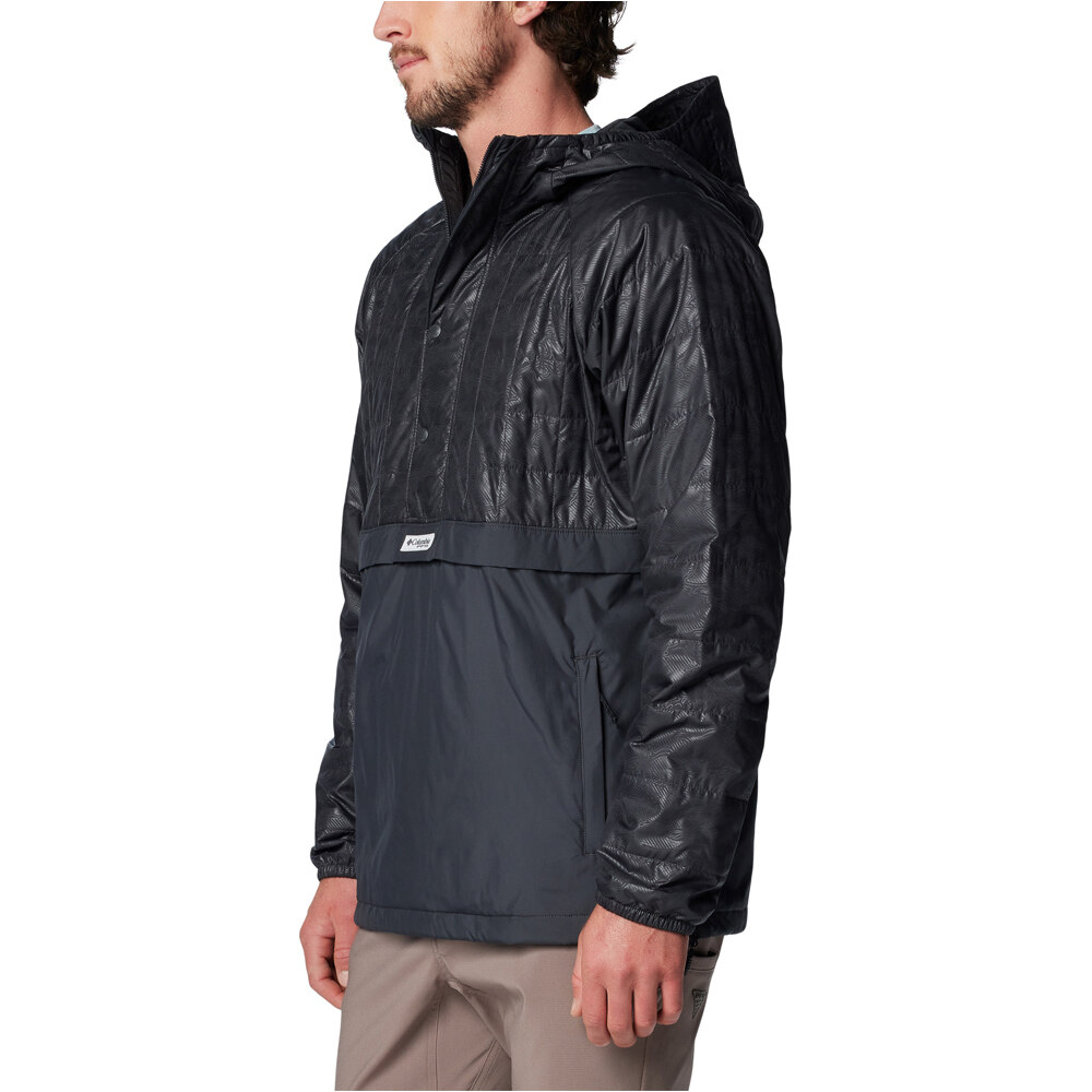 Columbia chaqueta outdoor hombre PFG Uncharted Insulated Anorak vista detalle