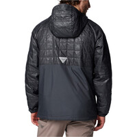 Columbia chaqueta outdoor hombre PFG Uncharted Insulated Anorak vista trasera