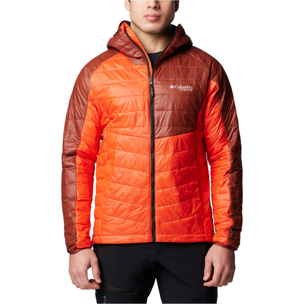 Columbia chaqueta outdoor hombre Platinum Peak II Hooded Jacket vista frontal