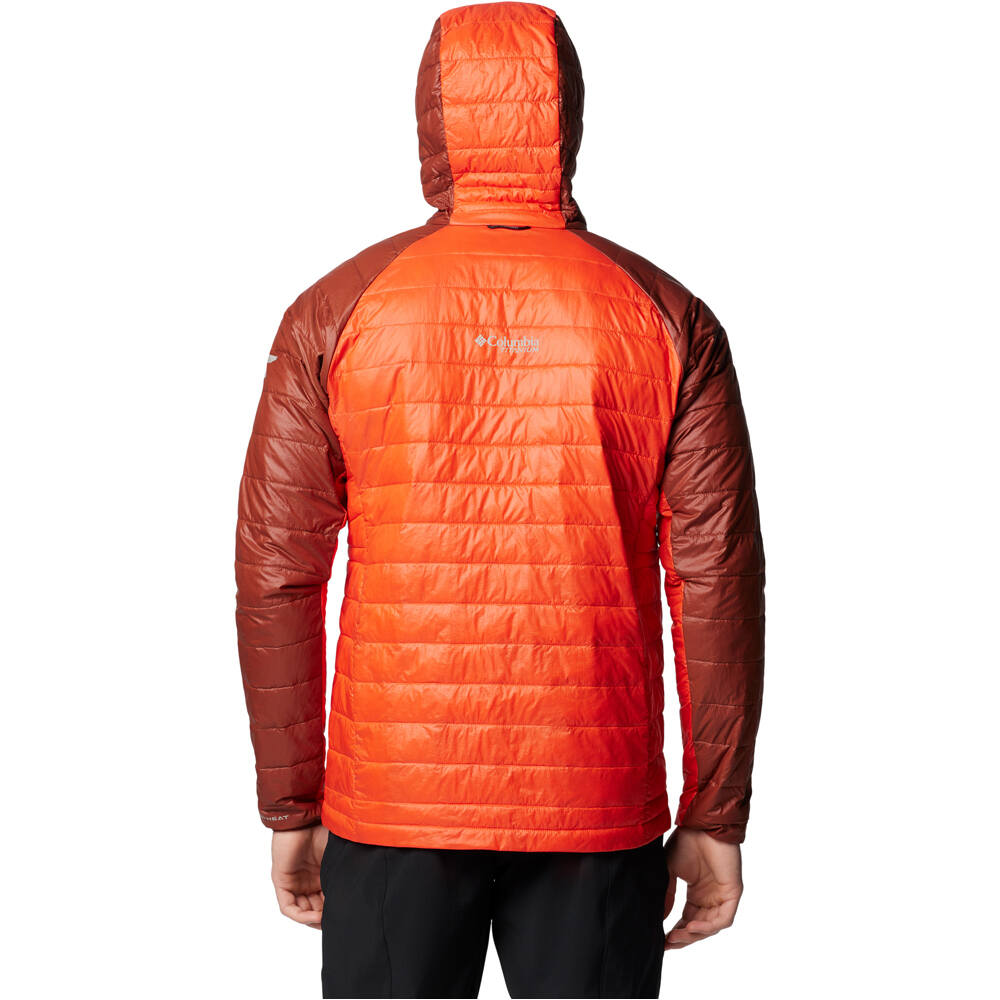 Columbia chaqueta outdoor hombre Platinum Peak II Hooded Jacket vista trasera