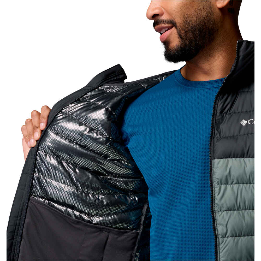 Columbia chaqueta outdoor hombre Powder Lite II Hooded Jacket 04