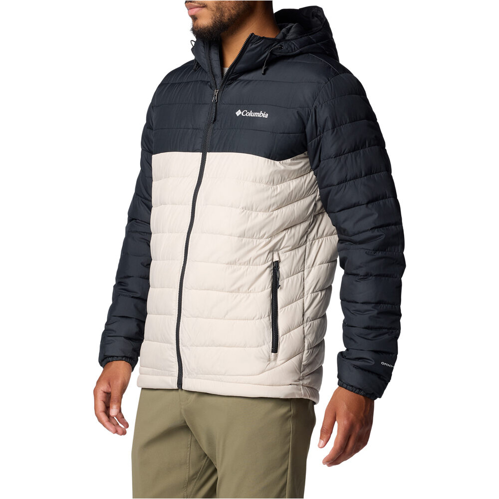 Columbia chaqueta outdoor hombre Powder Lite II Hooded Jacket vista detalle