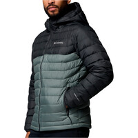 Columbia chaqueta outdoor hombre Powder Lite II Hooded Jacket vista detalle