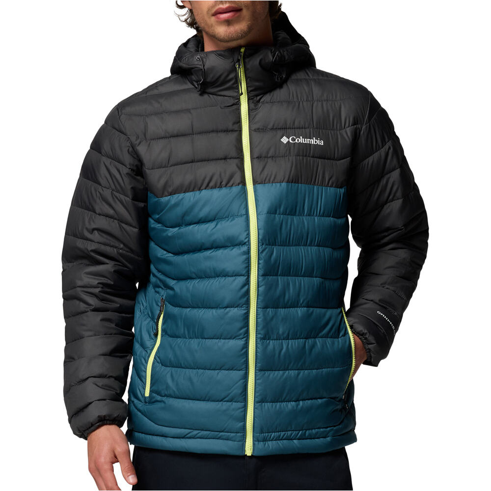 Columbia chaqueta outdoor hombre Powder Lite II Hooded Jacket vista frontal