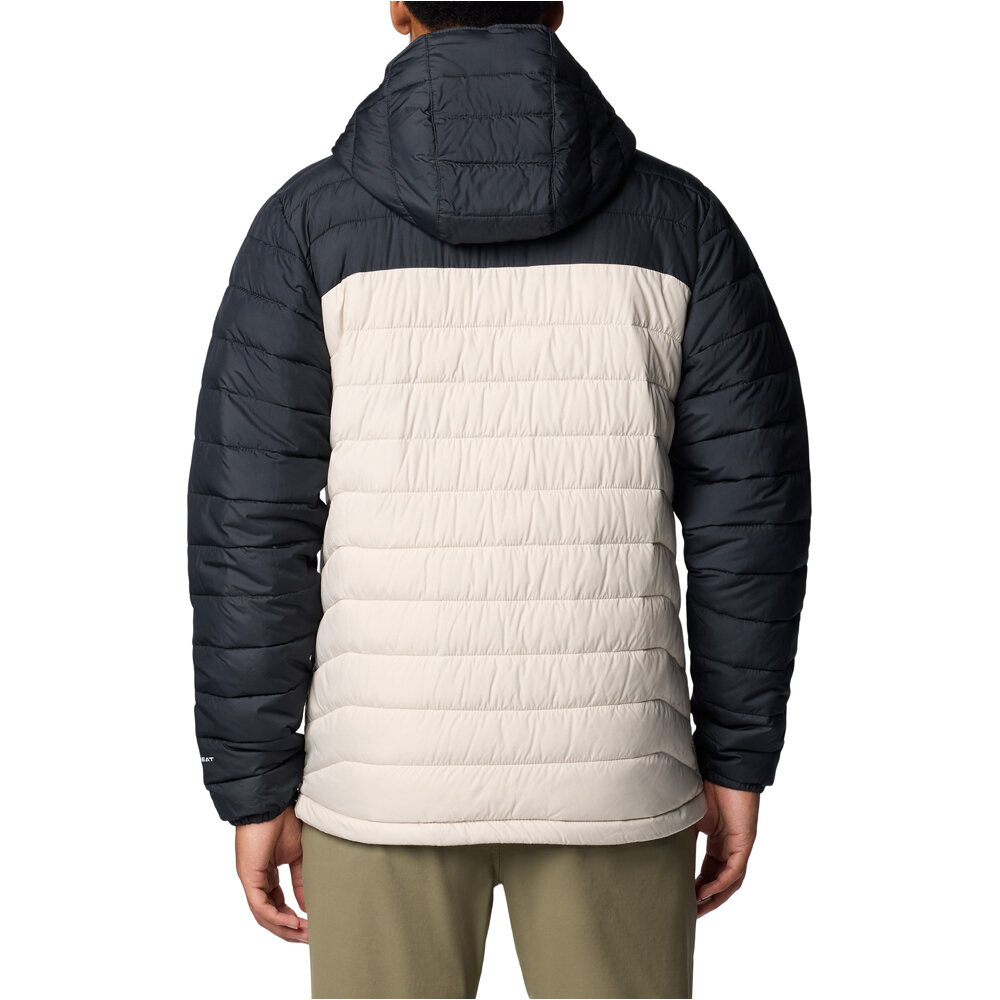 Columbia chaqueta outdoor hombre Powder Lite II Hooded Jacket vista trasera