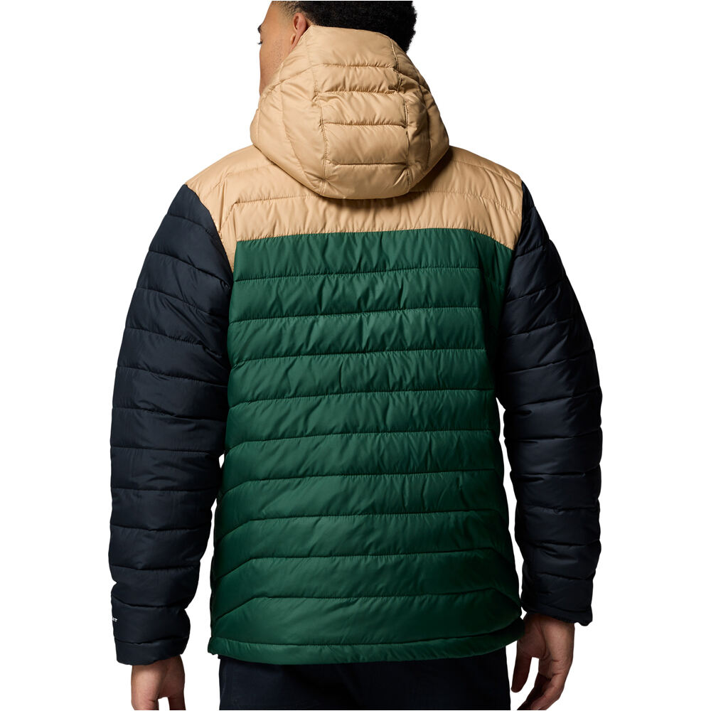 Columbia chaqueta outdoor hombre Powder Lite II Hooded Jacket vista trasera